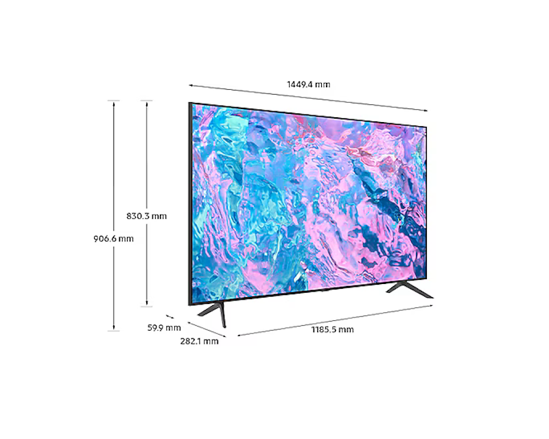 Samsung Crystal UHD Smart TV 4K UA65CU7100KXXT 65